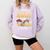 Proud Aunt Of A Class Of 2023 Graduate Graduation Women Comfort Colors Sweatshirt Orchid