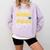Proud Aunt Of a Class Of 2023 Graduate Senior Graduation Comfort Colors Sweatshirt Orchid