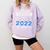 Proud Big Sister Of Pre K School Graduate 2022 Graduation Comfort Colors Sweatshirt Orchid