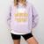 Proud Bro Of a Class Of 2026 Graduate For Graduation Comfort Colors Sweatshirt Orchid