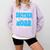 Proud Brother Of a 2022 Graduate Class Of 2022 Graduation Comfort Colors Sweatshirt Orchid