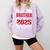 Proud Brother Of A Class Of 2025 Graduate Senior Graduation Comfort Colors Sweatshirt Orchid
