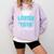 Proud Cousin Of a Class Of 2026 Graduate For Graduation Comfort Colors Sweatshirt Orchid