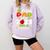 Proud Dad Of 2023 Pre K Graduate Graduation Comfort Colors Sweatshirt Orchid