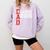 Proud Dad Of A 2026 Graduate Grad Senior Father Graduation Comfort Colors Sweatshirt Orchid