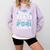 Proud Dad Of a Class Of 2021 Senior Graduate Graduation Comfort Colors Sweatshirt Orchid