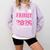 Proud Family Of a Class Of 2026 Graduate For Graduation Comfort Colors Sweatshirt Orchid