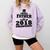 Proud Father Of A Class Of 2018 Graduate Tee Graduation Z1 Comfort Colors Sweatshirt Orchid