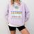 Proud Father Of PreK School Graduate 2024 Graduation Father Premium Comfort Colors Sweatshirt Orchid