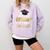 Proud Gammy Of A Class Of 2025 Graduate Senior Graduation Comfort Colors Sweatshirt Orchid