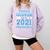 Proud Godson Of a 2021 Graduate School Graduation Family Comfort Colors Sweatshirt Orchid