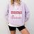 Proud Grandma Of 2025 College Graduate Family Graduation Comfort Colors Sweatshirt Orchid