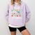 Proud Grandma Of a 2026 Graduate For Family Graduation Comfort Colors Sweatshirt Orchid