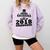 Proud Grandma Of A Class Of 2018 Tee Graduate Graduation Z1 Comfort Colors Sweatshirt Orchid
