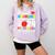 Proud Grandma Of Class Of 2024 Preschool Graduate Graduation Comfort Colors Sweatshirt Orchid