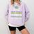 Proud Great Grandma Of Kindergarten Graduate 2024 Graduation Comfort Colors Sweatshirt Orchid