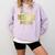 Proud HBCU Mom Graduation College Comfort Colors Sweatshirt Orchid