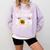 Proud Lil Cousin Of A Class Of 2025 Senior Graduation 2025 Comfort Colors Sweatshirt Orchid
