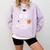 Proud MIMI Of 2026 Basketball Senior Class Graduation Comfort Colors Sweatshirt Orchid