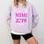 Proud MIMI Of A Class 2019 Senior Tshirt Graduation Comfort Colors Sweatshirt Orchid
