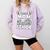 Proud Mom Of A 2019 Senior School Graduation Shirt Comfort Colors Sweatshirt Orchid