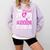 Proud Mom Of A 2024 Senior Graduation Comfort Colors Sweatshirt Orchid