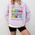 Proud MOM Of a 2025 PRE-K Graduate -Graduation Comfort Colors Sweatshirt Orchid