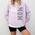 Proud Mom Of A 2026 Graduate Grad Senior Mother Graduation Comfort Colors Sweatshirt Orchid