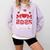 Proud Mom Of a Class Of 2025 Graduate Senior Graduation Comfort Colors Sweatshirt Orchid