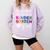 Proud Mom Of A Kindergarten Grad Shirt Graduation Comfort Colors Sweatshirt Orchid
