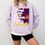 Proud Queen PhD Graduate PhD Graduation Doctorate Comfort Colors Sweatshirt Orchid