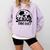 Proud Senior Dad Soccer Class Of 2027 Graduation Graduate Comfort Colors Sweatshirt Orchid