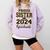 Proud Sister Of A 2024 Graduate Senior Graduation Comfort Colors Sweatshirt Orchid