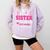 Proud Sister Of 5th Grade Graduate 2025 Family Graduation Comfort Colors Sweatshirt Orchid