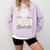 Proud Son Of A 2021 Graduate Graduation Clothes MBA PhD Comfort Colors Sweatshirt Orchid
