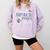 Proud Space Force Uncle Space Force Graduation Tee Comfort Colors Sweatshirt Orchid