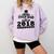 Proud Step Dad Of A Class Of 2018 Tee Graduate Graduation Z1 Comfort Colors Sweatshirt Orchid