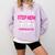 Proud Step Mom Of 2019 Graduate Class 2019 Tshirt Graduation Comfort Colors Sweatshirt Orchid