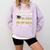 Proud Stepdad Class Of 2021 Graduate Senior 21 Graduation Comfort Colors Sweatshirt Orchid