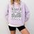 Proud Stepmom Of A 2019 Senior School Graduation Shirt Comfort Colors Sweatshirt Orchid