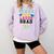 Proud Summa Cum Laude Grad College Graduation T-Shirt Comfort Colors Sweatshirt Orchid