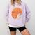Queen Associate Degree Afrocentric Graduation T Shirt Comfort Colors Sweatshirt Orchid
