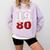 Reunion 1980 Class Of 1980 Reunion 80 Graduation 1980 Comfort Colors Sweatshirt Orchid