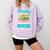 Sarcastic Books Anti Social Introvert Book Conversation Comfort Colors Sweatshirt Orchid