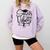 That Says Senior Vibes Graduation Diploma School Spirit Comfort Colors Sweatshirt Orchid