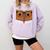 Seminary Grad Graduation Bible Theology Nerd Premium Comfort Colors Sweatshirt Orchid