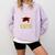 Senior 2019 Graduation Shirt Burgundy Gold Class Colors G23 Comfort Colors Sweatshirt Orchid