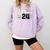 Senior 2024 Graduation Class Of 2024 Senior Women Boy Girl Comfort Colors Sweatshirt Orchid