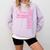 Senior 2026 Class Of 2026 Coquette Bow Graduation 2026 Comfort Colors Sweatshirt Orchid