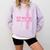 Senior 2026 Class Of 2026 Seniors Graduation 2026 Girl Women Comfort Colors Sweatshirt Orchid